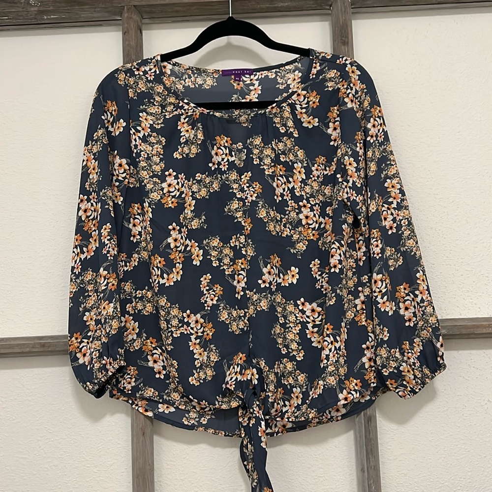 West Kei Floral Top ( xsmall )